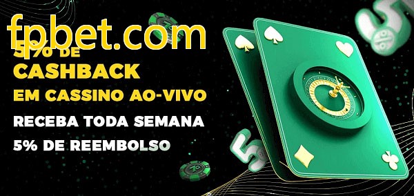 Promoções do cassino ao Vivo fpbet.com